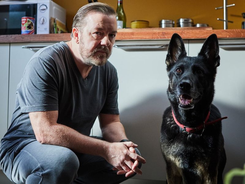 Ricky Gervais hits back at Stewart Lee calling ‘After Life’ “the worst things ever made by a human”
