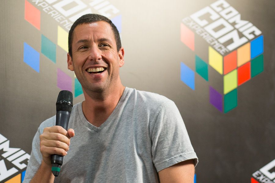 Adam Sandler and Robert Duvall hang out in a classic Rolls Royce for new Netflix film