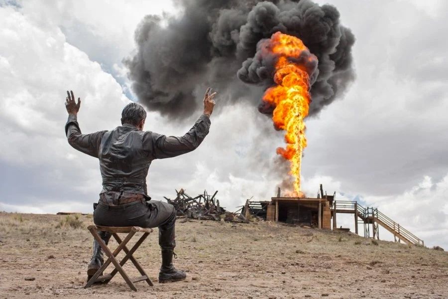 The wild true story behind oil fire scene in ‘There Will Be Blood’