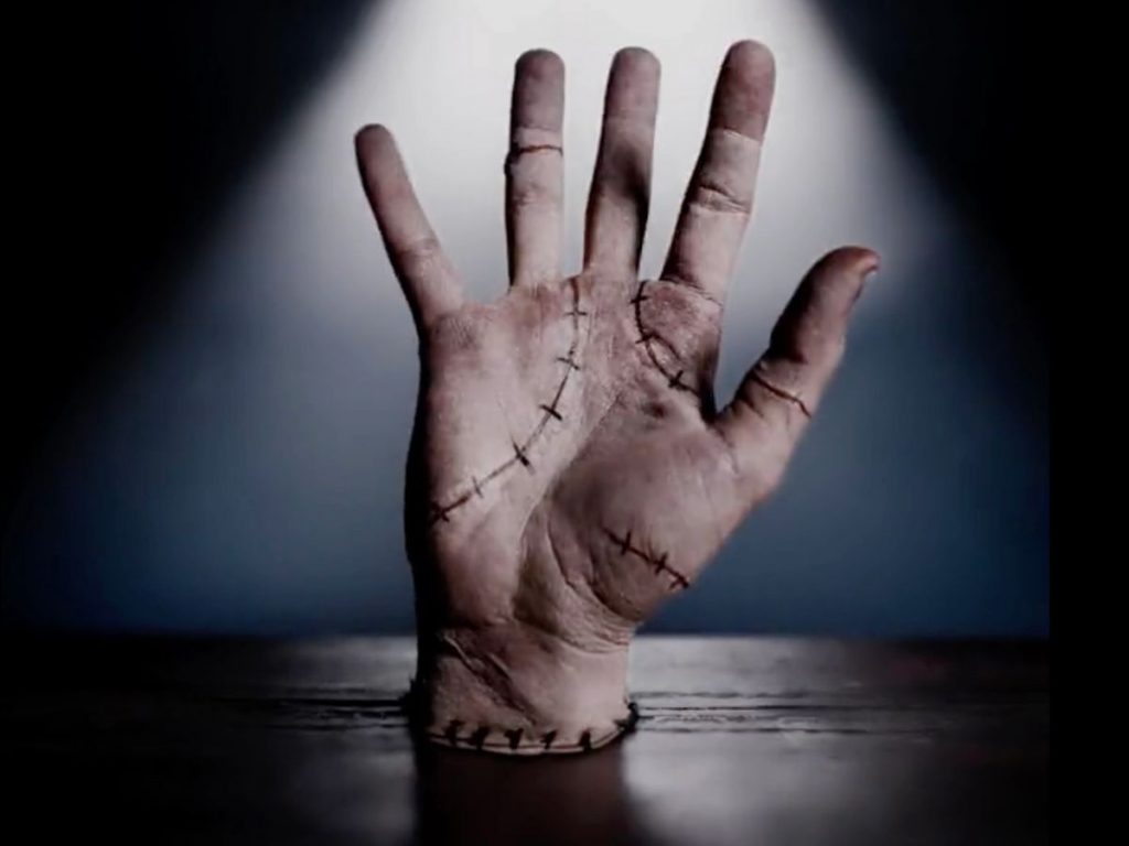 Anthony Hopkins's impression of Thing from 'Wednesday'(02)