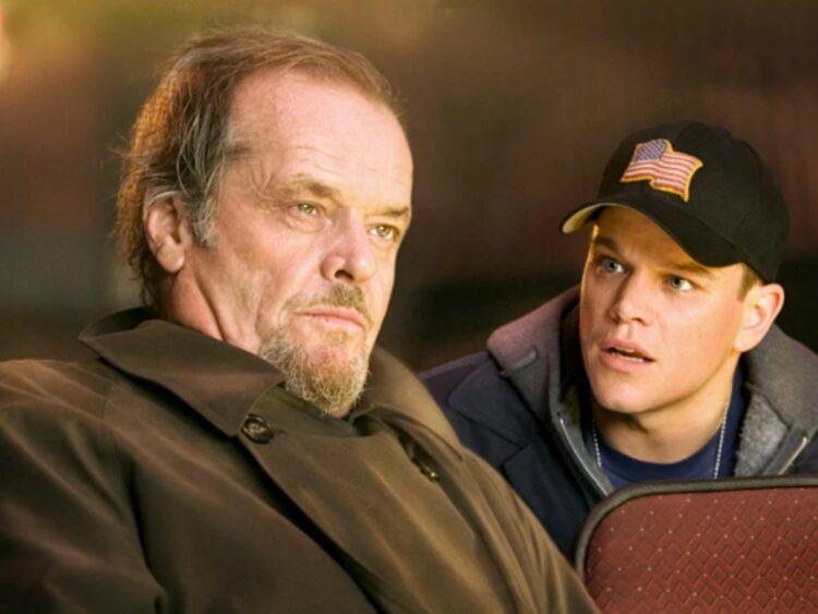Jack Nicholson would often shut down the set of 'The Departed'