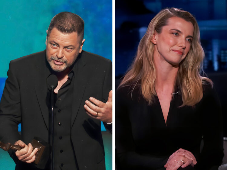 Nick Offerman - Betty Gilpin - Split