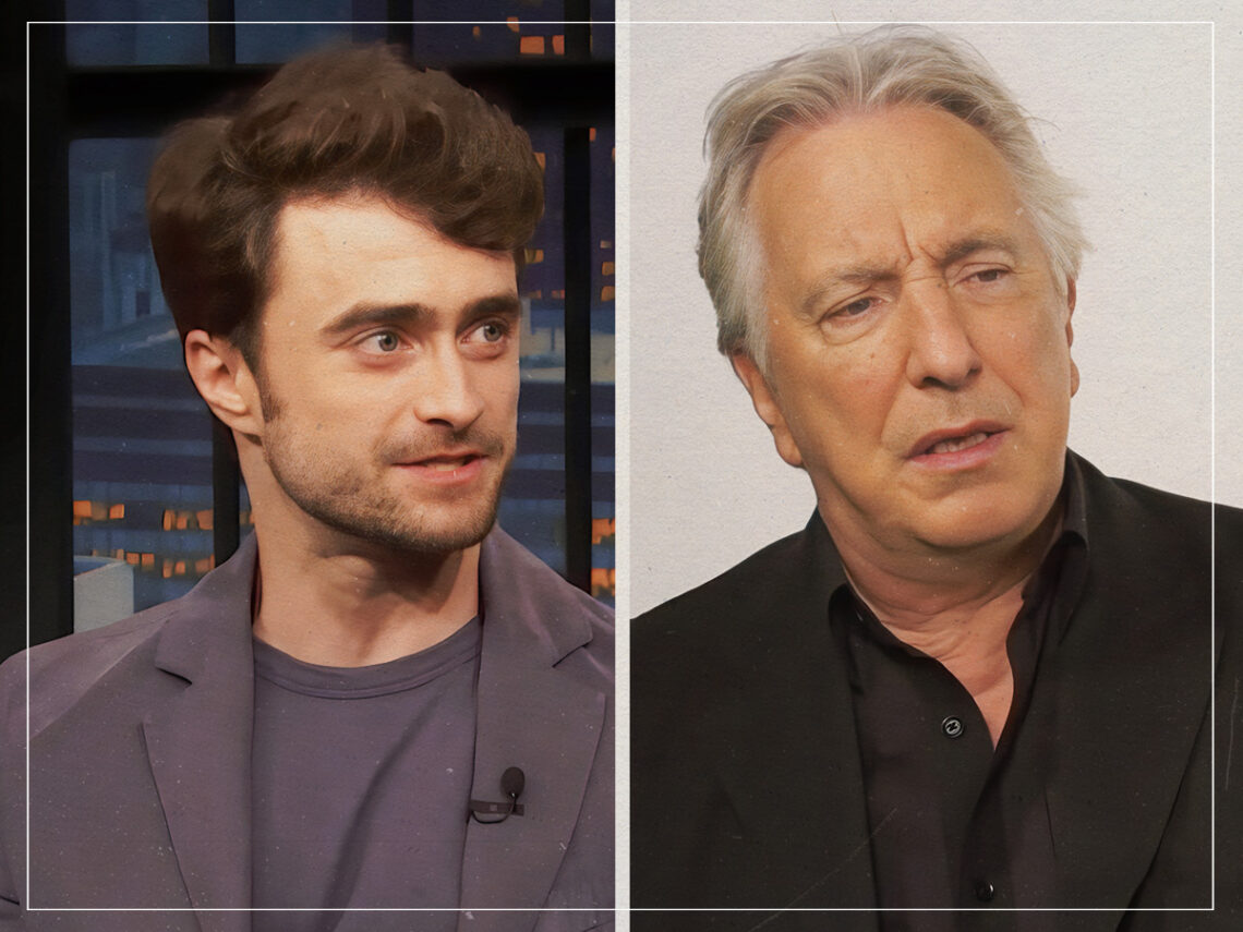 Daniel Radcliffe was initially “intimidated” and “terrified” by Alan Rickman