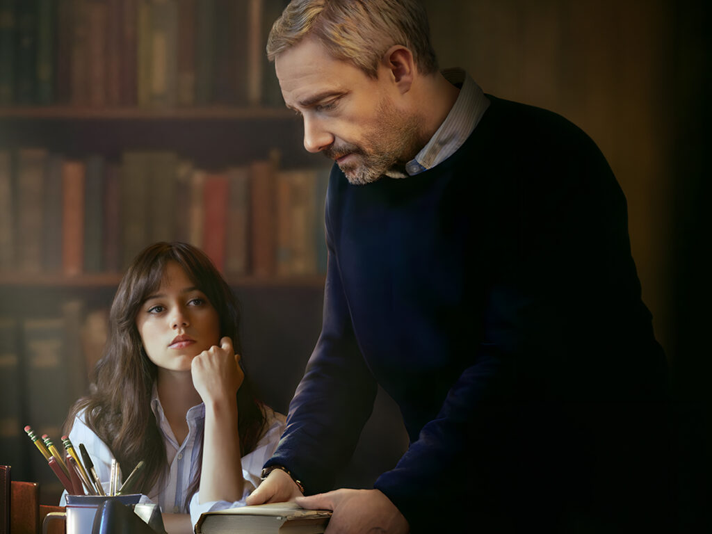 Jenna Ortega and Martin Freeman’s divisive erotic thriller gets a Netflix release date