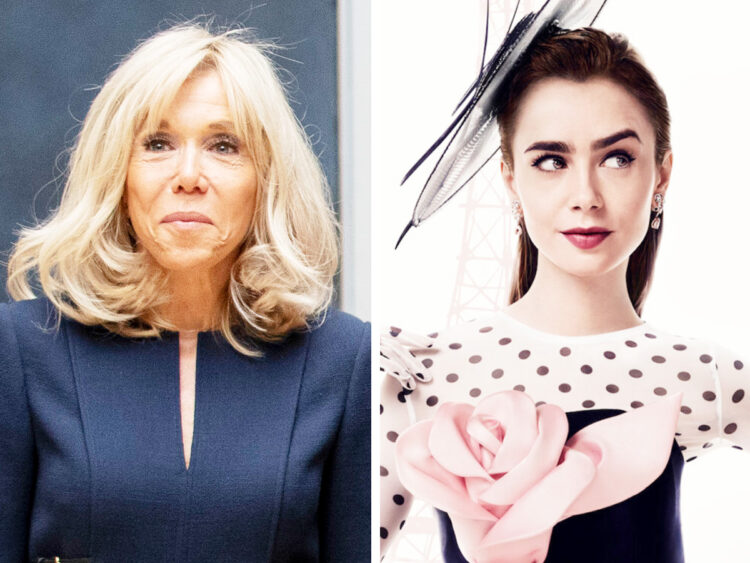 Brigitte Macron - Lily Collins - Emily in Paris - 2024