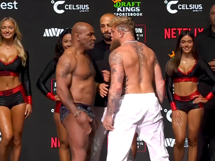 Mike Tyson - Jake Paul - Slap - 2024