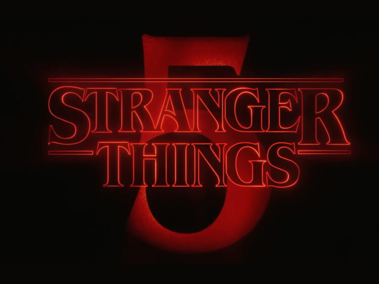 Stranger Things Season 5 - Title Card - Series - Netflix