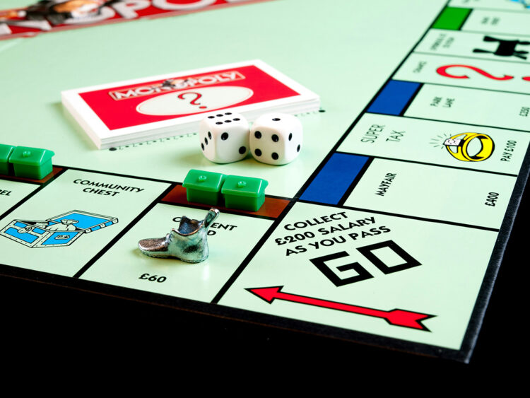 Monopoly Boardgame - Netflix Reality Series - William Warby