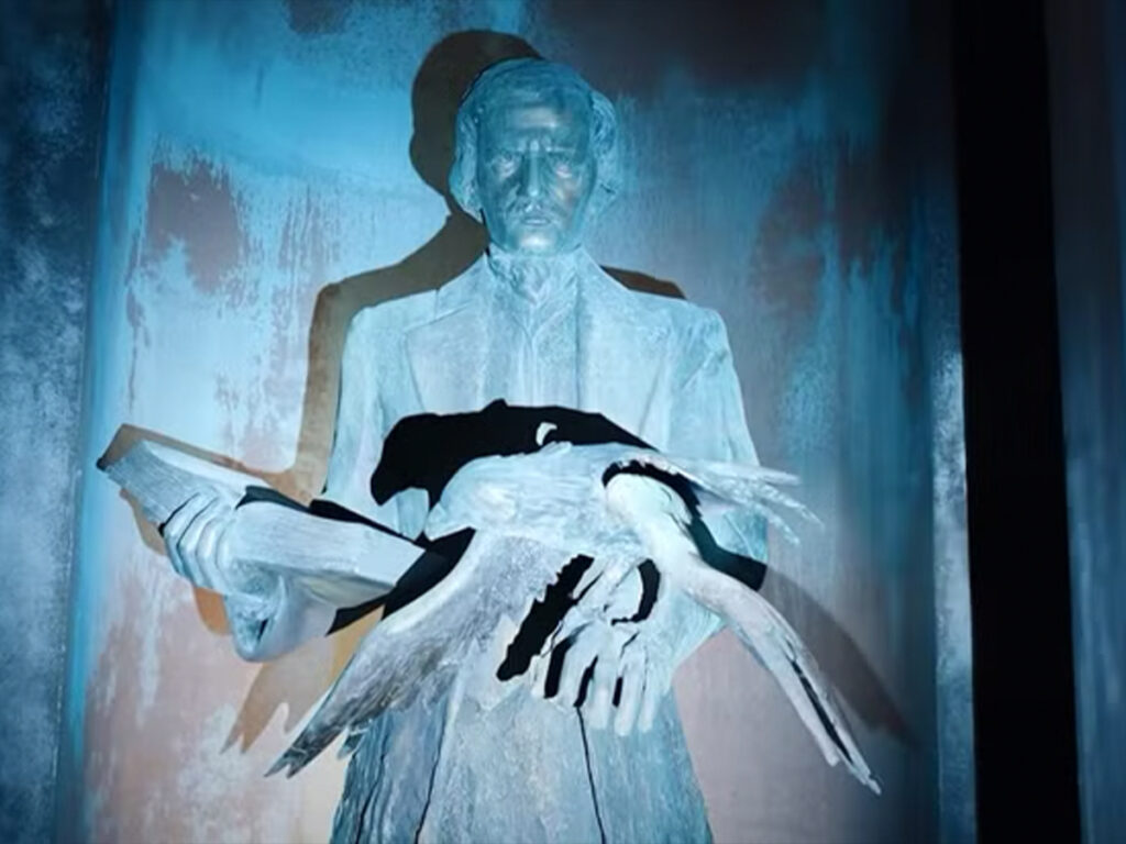 Edgar Allan Poe - Easter Egg - Wednesday - Alfred Gough - Miles Millar