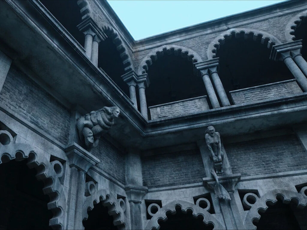 Nevermore Architecture - Easter Egg - Wednesday - Alfred Gough - Miles Millar
